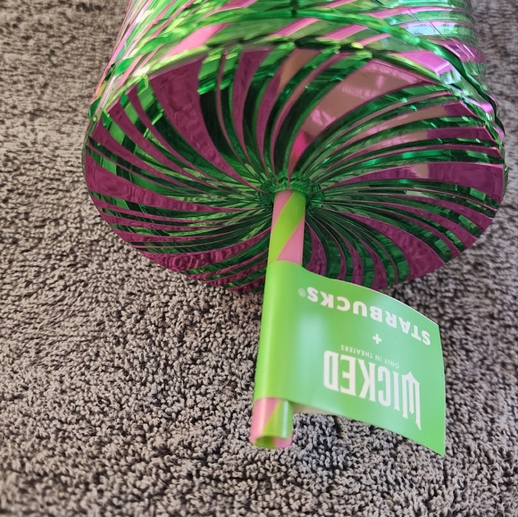 Starbucks X Wicked Target Exclusive Pink and Green Spiral NWT Same Day Ship - Picture 3 of 4
